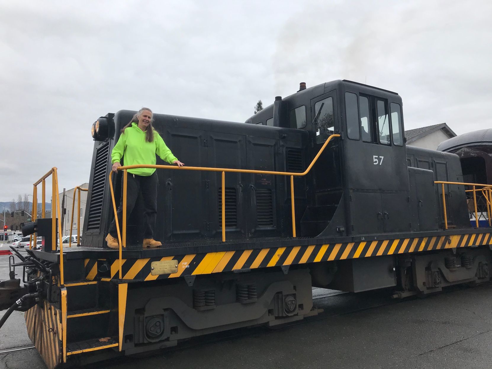 Wine Train conductors